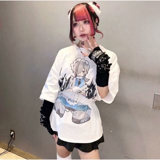 VOLCAN&APHRODITEの新作★ブルーメイドBIG Tシャツ(Tシャツ(半袖/袖なし))