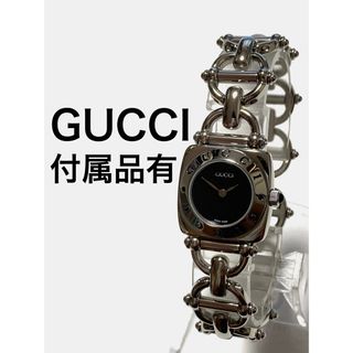 グッチ(Gucci)の超美品！　GUCCI グッチ　ホースビット　レディース腕時計(腕時計)