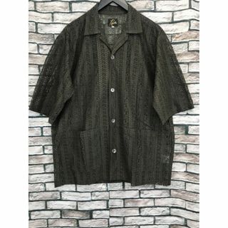 ニードルス(Needles)のニードルス★Cabana Shirt オープンカラーレース半袖シャツ(シャツ)