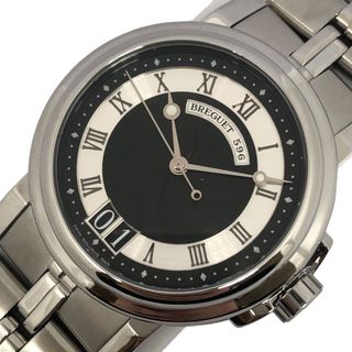 ブレゲ(Breguet)の　ブレゲ Breguet マリーン2 ラージデイト 5817ST/92/SV0 ブラック SS メンズ 腕時計(その他)