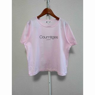 Courreges - クレージュ　ロゴTシャツ　ピンク