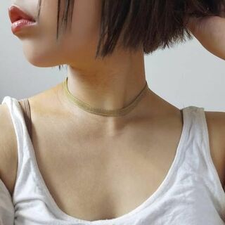 mesh choker necklace RN034(ネックレス)