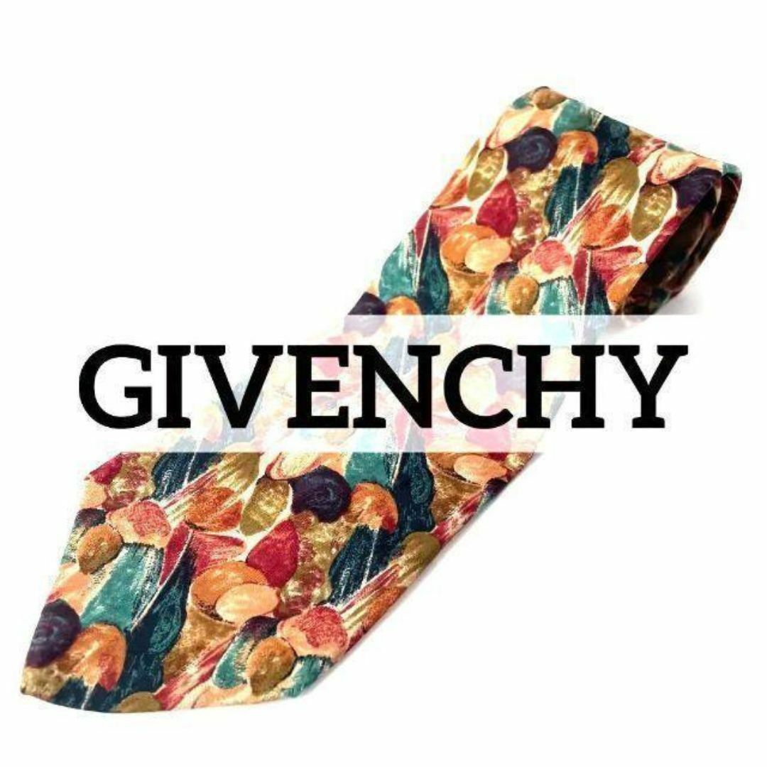 GIVENCHY(ジバンシィ)のイタリー製 ヴィンテージ Givenchy シルクネクタイ 宝石 結婚式 入学式 メンズのファッション小物(ネクタイ)の商品写真