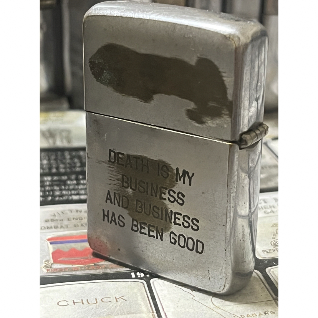 ZIPPO(ジッポー)の【ベトナムZIPPO】本物 1968年製ベトナムジッポー「くまのプーさん」 メンズのファッション小物(タバコグッズ)の商品写真