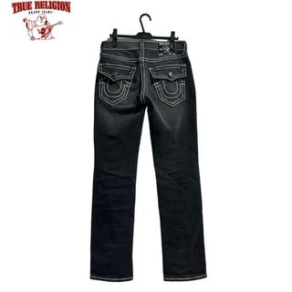 TRUE RELIGION RICKY BLACK DENIM W30