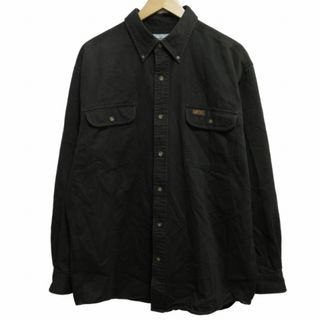 carhartt - カーハート carhartt ボタンダウンシャツ ワークシャツ L IBO50