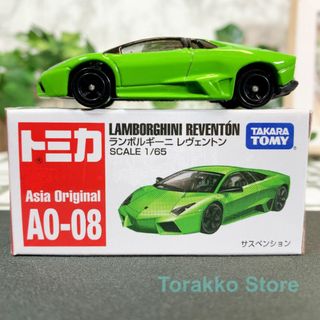 タカラトミー(Takara Tomy)の【新品・未開封】トミカ AO-08 アジア限定 ランボルギーニ・レヴェントン(ミニカー)