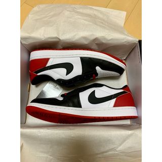 ナイキ(NIKE)のNike Air Jordan 1 Retro Low OG Black Toe(スニーカー)