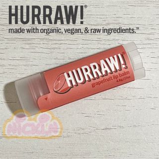 HURRAW! Lip Balm ハーロウリップバーム☆グレープフルーツ(リップケア/リップクリーム)