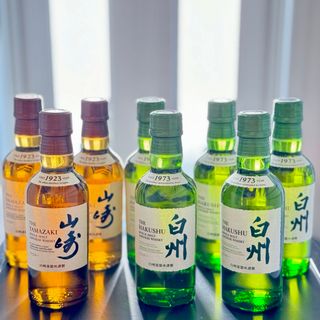 サントリー(サントリー)のおまけ付き サントリー 山﨑 白州 ミニボトル 180ml(ウイスキー)