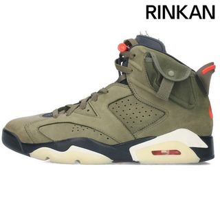 ナイキ(NIKE)のナイキ ×トラヴィススコット Travis Scott  AIR JORDAN 6 RETRO SP CN1084-200 エアジョーダン6レトロスニーカー メンズ 28cm(スニーカー)