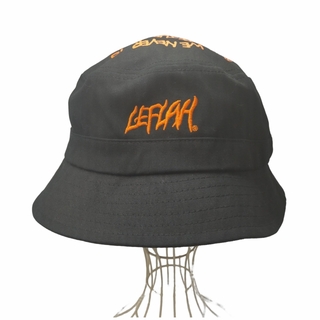 Leflah(レフラー) ロゴ 刺繍 バケット ハット メンズ 帽子 ハット