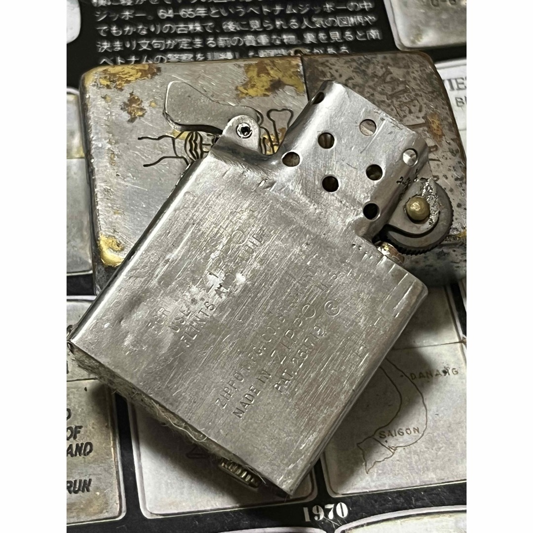 ZIPPO(ジッポー)の【ベトナムZIPPO】本物 1967年製ベトナムジッポー ヴィンテージ メンズのファッション小物(タバコグッズ)の商品写真