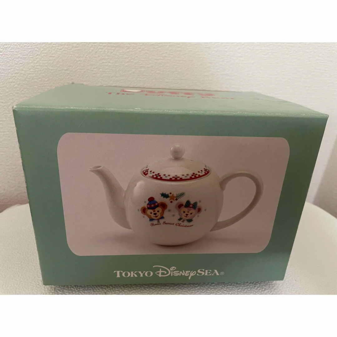 Disney(ディズニー)のダッフィー  シェリーメイ  ティーポット　新品 インテリア/住まい/日用品のキッチン/食器(食器)の商品写真