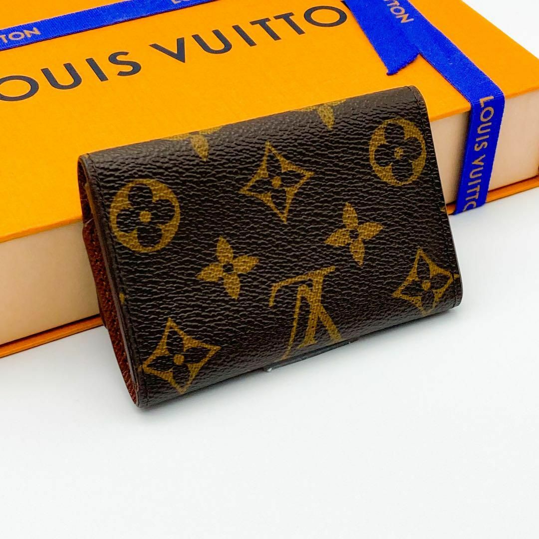 LOUIS VUITTON(ルイヴィトン)のSS美品 ルイヴィトン モノグラム ミュルティクレ6 キーケース 保存箱・袋付き レディースのファッション小物(キーホルダー)の商品写真