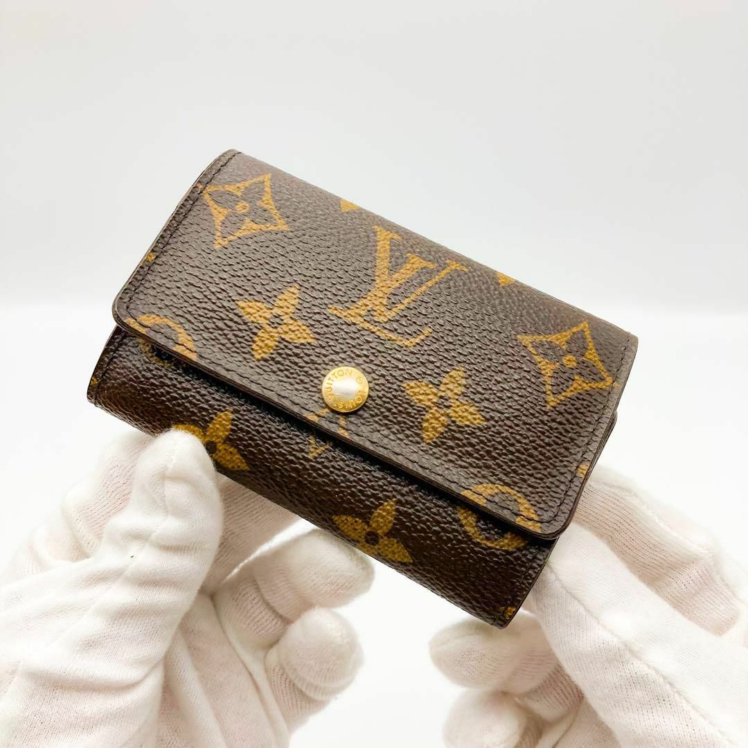 LOUIS VUITTON(ルイヴィトン)のSS美品 ルイヴィトン モノグラム ミュルティクレ6 キーケース 保存箱・袋付き レディースのファッション小物(キーホルダー)の商品写真