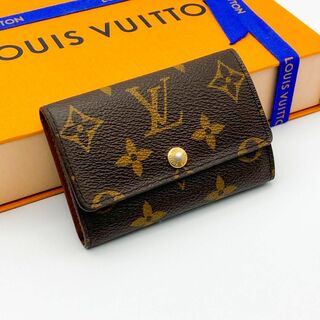 ルイヴィトン(LOUIS VUITTON)のSS美品 ルイヴィトン モノグラム ミュルティクレ6 キーケース 保存箱・袋付き(キーホルダー)