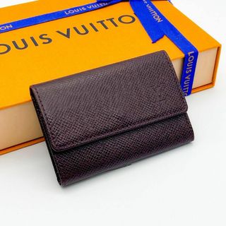 ルイヴィトン(LOUIS VUITTON)のSS美品 ルイヴィトン タイガ ミュルティクレ6 アカジュー キーケース(キーホルダー)