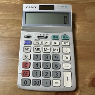 カシオ(CASIO)のCASIO 卓上電卓 JF-120GT(オフィス用品一般)