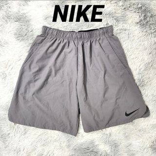 ナイキ(NIKE)のNIKE DRI-FIT ハーフパンツ ショーツ ショートパンツ グレー(ショートパンツ)