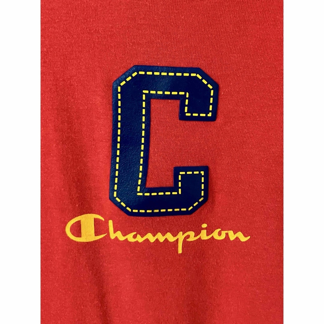 Champion(チャンピオン)のChampion チャンピオン Tシャツ M 半袖 tee 赤 レッド メンズのトップス(Tシャツ/カットソー(半袖/袖なし))の商品写真