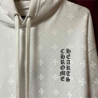 クロムハーツ(Chrome Hearts)のクロムハーツ　パーカー　ホワイト(パーカー)