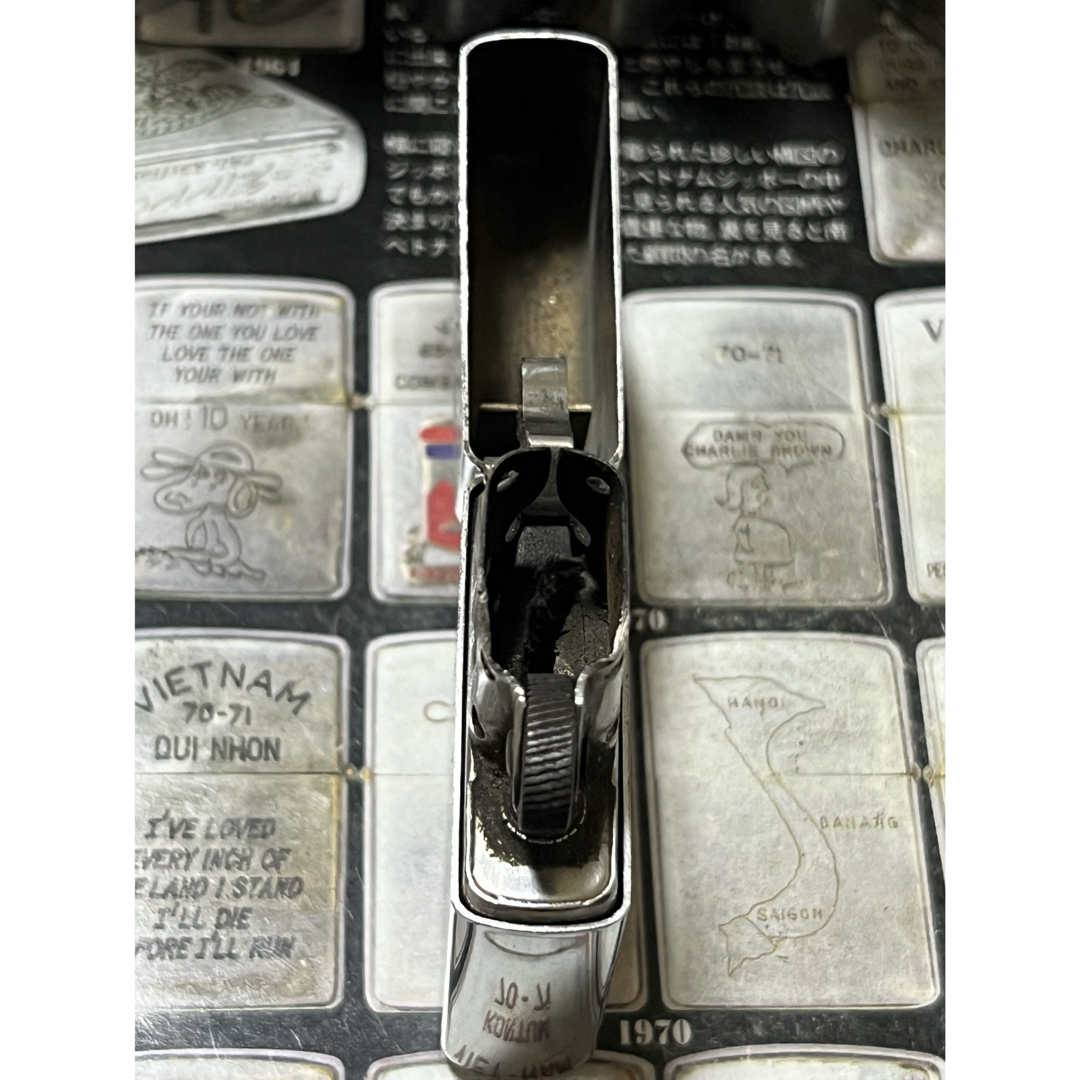 ZIPPO(ジッポー)の【ベトナムZIPPO】本物 1970年製ベトナムジッポー「7人の小人」ディズニー メンズのファッション小物(タバコグッズ)の商品写真