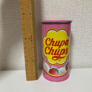 チュッパチャップス　缶　空き缶　小物入れ(その他)