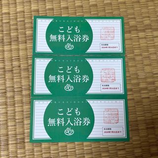 道の駅蛍街道西ノ市の蛍の湯無料券(その他)