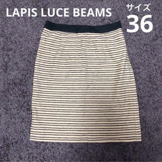 BEAMS - LAPIS LUCE BEAMS ボーダースカート