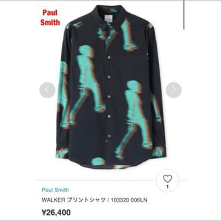 ポールスミス(Paul Smith)の【人気】Paul Smith　ポールスミス　WALKER プリントシャツ(シャツ)