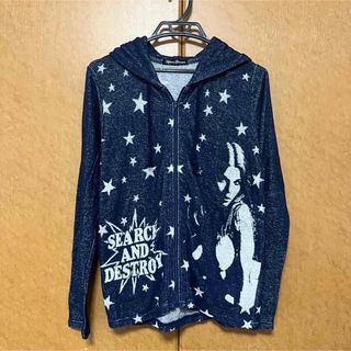 HYSTERIC GLAMOUR - HYSTERIC GLAMOUR　ヒステリックグラマー ジップアップパーカー