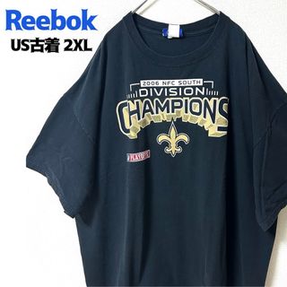 Reebok - US古着 リーボック 半袖 Tシャツ NFL チャンピオンズ アメフト ゆるだぼ