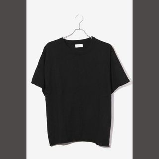 サタデーズサーフニューヨークシティー(SATURDAYS SURF NYC)のサタデーズサーフ コットン ウール混 半袖 ニット Tシャツ S ブラック(Tシャツ/カットソー(半袖/袖なし))