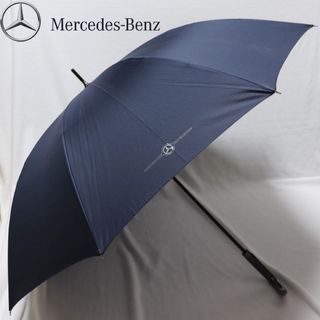 Mercedes-Benz - 《メルセデス・ベンツ》新品 エンブレム入 ラージサイズ長傘 雨傘 ８本骨 耐風傘