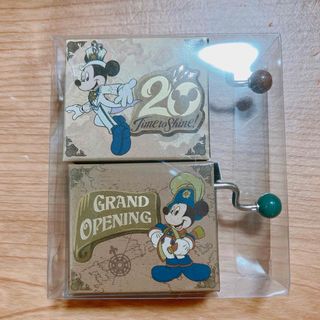 ディズニー(Disney)の【美品】ディズニーシー 20周年 オルゴールセット(キャラクターグッズ)