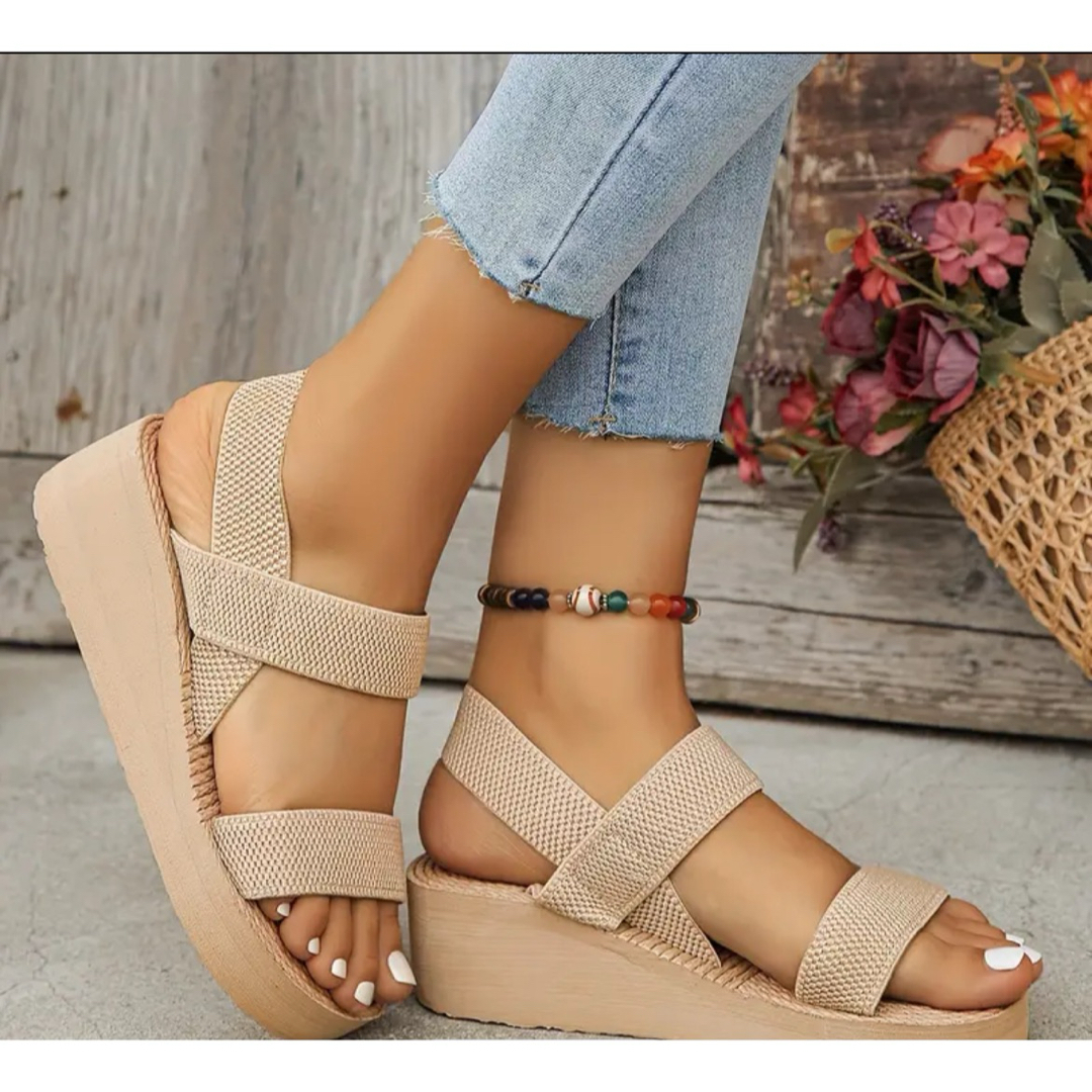 女性用　夏用サンダル レディースの靴/シューズ(サンダル)の商品写真