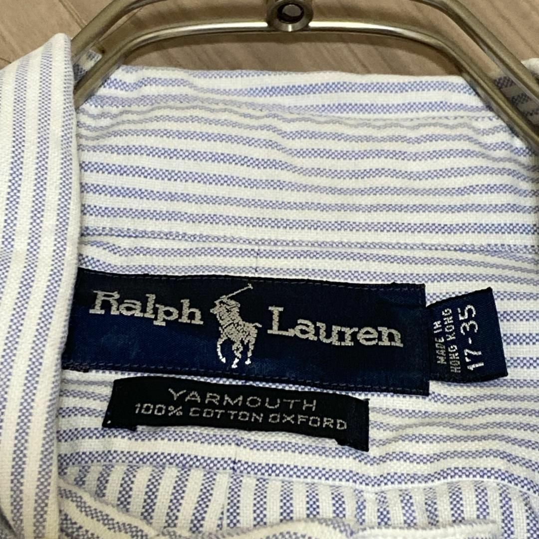 Ralph Lauren(ラルフローレン)のラルフローレン ストライプBD長袖シャツ オックスフォード ポニー刺繍 f45 メンズのトップス(シャツ)の商品写真