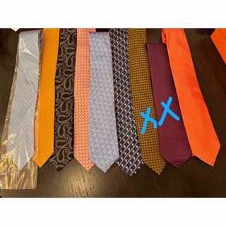 エルメス(HERMES)の各13,000円★HERMES/Ferragamo/GUCCI/ARMANI(ネクタイ)