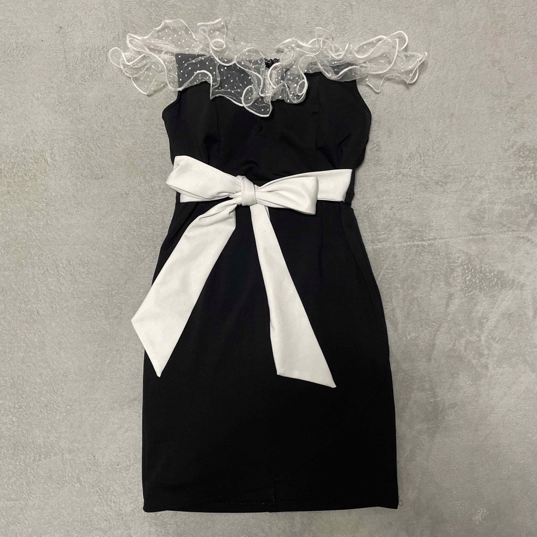 キャバクラ ドレス オフショル レディースのフォーマル/ドレス(ミニドレス)の商品写真