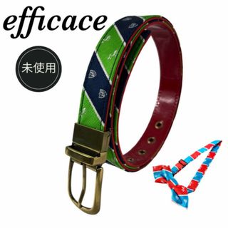 エフィカス(efficace)のエフィカス efficace ゴルフ ベルト リバーシブル 同柄蝶ネクタイ付き(その他)