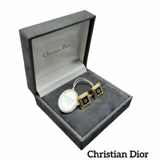 クリスチャンディオール(Christian Dior)の【美品】Christian Dior ケース付 カフス トロッター ゴールド(カフリンクス)