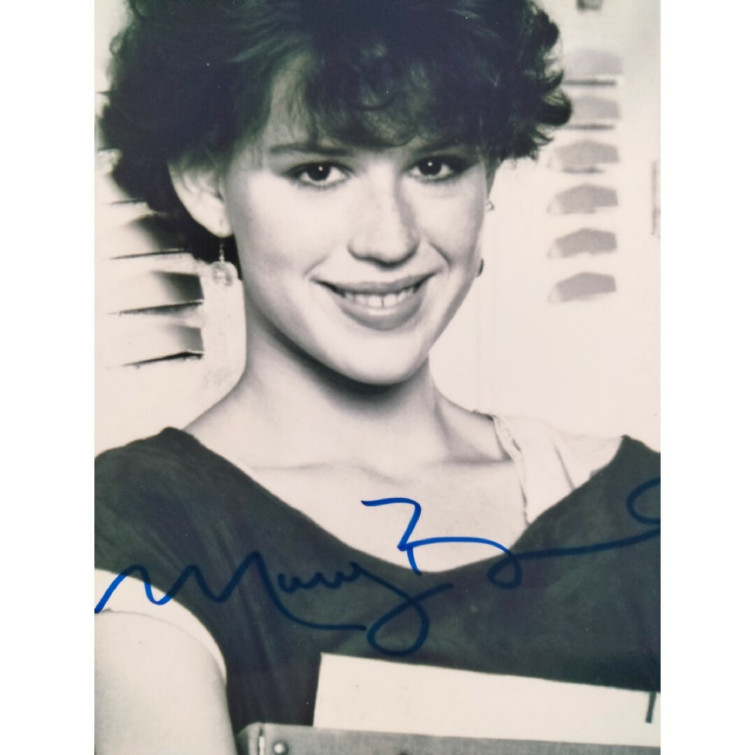 モリー・リングウォルト直筆サイン入り超大型写真…Molly Ringwald…