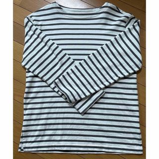 ムジルシリョウヒン(MUJI (無印良品))の無印良品　太番手ボートネック長袖Ｔシャツ(Tシャツ(長袖/七分))