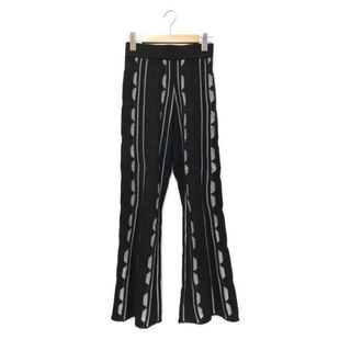 Ameri VINTAGE - ameri MEDI SHEER GEOMETRIC KNIT PANTS