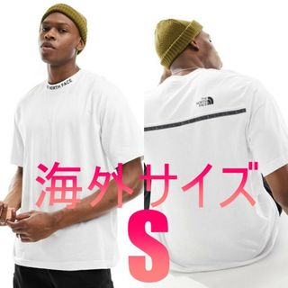 ザノースフェイス(THE NORTH FACE)の【The North Face】"Zumu "テープド・ネックロゴ　Tシャツ(Tシャツ/カットソー(半袖/袖なし))