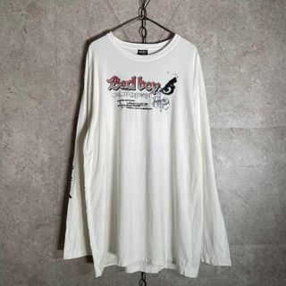 ヴィンテージ(VINTAGE)のUSA CALIFORNIA オールド バッドボーイ ビッグサイズ ロンT 5L(Tシャツ/カットソー(七分/長袖))