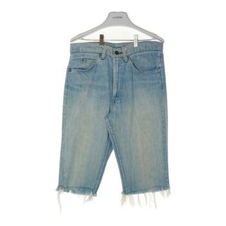 リーバイス(Levi's)の★Levi’s リーバイス  20517-0217 80s オレンジタブ USA製 ボタン裏刻印8 カットオフ デニム ハーフパンツ インディゴ size32(デニム/ジーンズ)