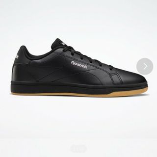 リーボック(Reebok)のreebok　スニーカー　黒×ピンク　24.5(スニーカー)