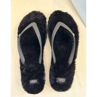 UGG  アグ　メンズ　サンダル　ブラック　入手困難　新品未使用　ビーチサンダル